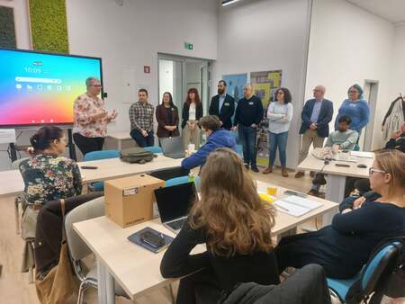 Udeleženci PIPatona v Ilirski Bistrici