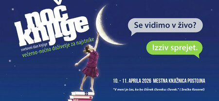 vabilo na dogodek Noč knjige