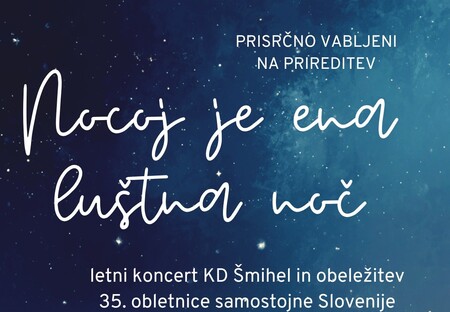 vabilo na dogodek Nocoj je ena luštna noč