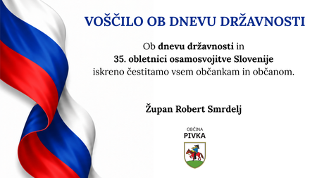 voščilo, dan državnosti 