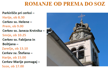 Romanje s Prema na Soze