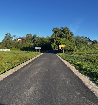 Obnova ceste od Nove Sušice proti križišču za Staro Sušico