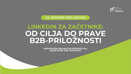 Od cilja do prave B2B-priložnosti, vabilo