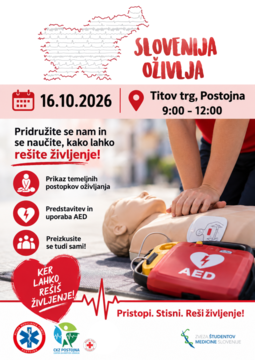 Slovenija oživlja, vabilo