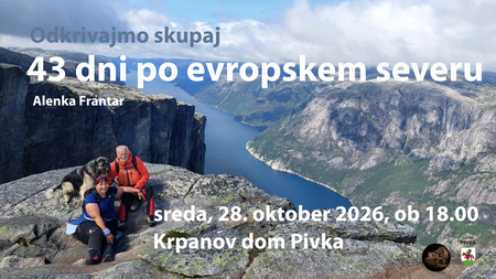 Odkrivajmo skupaj: 43 dni po evropskem severu 