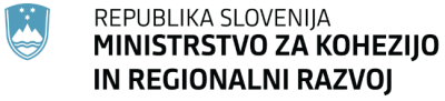 logotip Ministrstva za kohezijo in regionalni razvoj